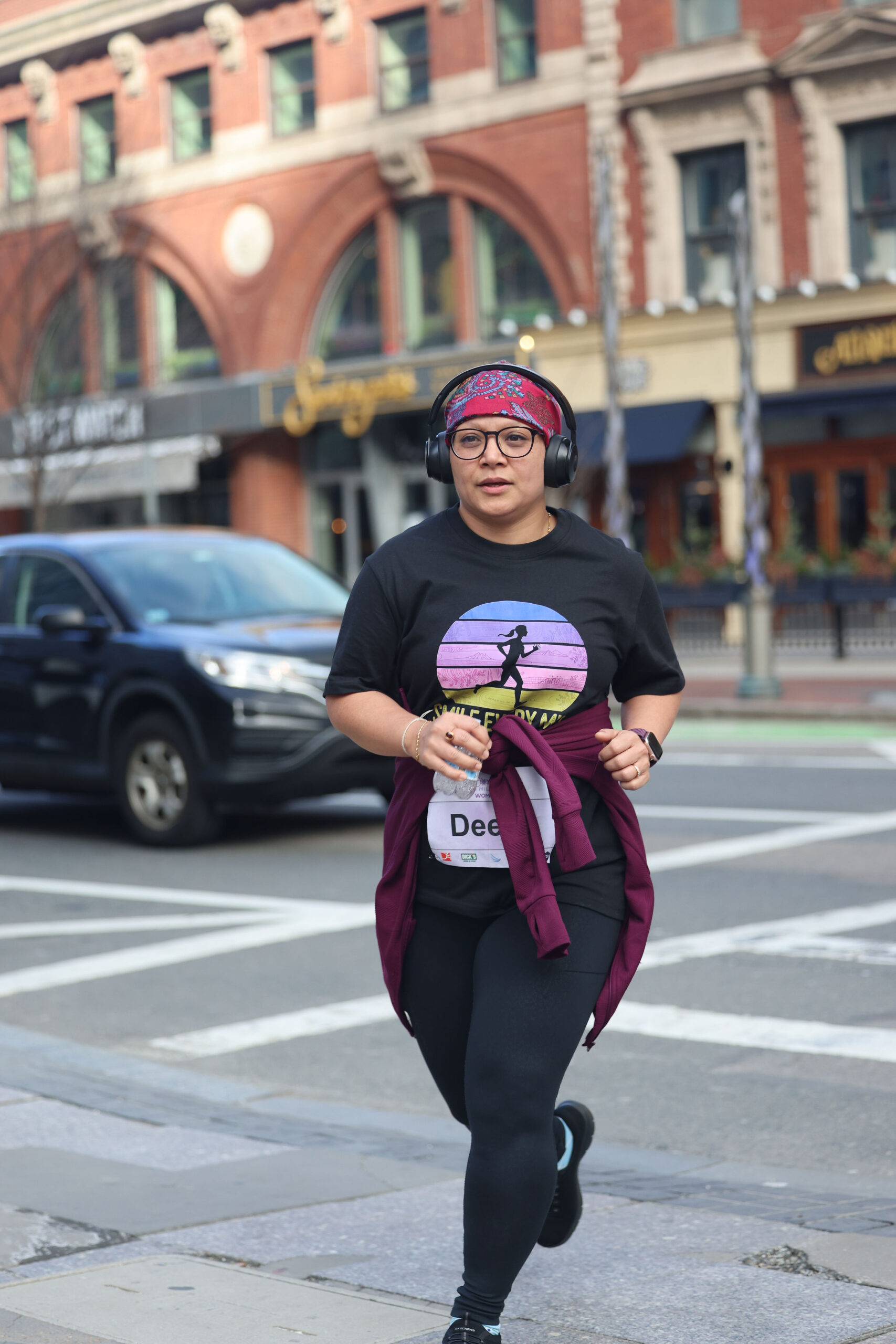 ATASK Ambassador running in the Women's 10 Miler & 5 K, March 2026