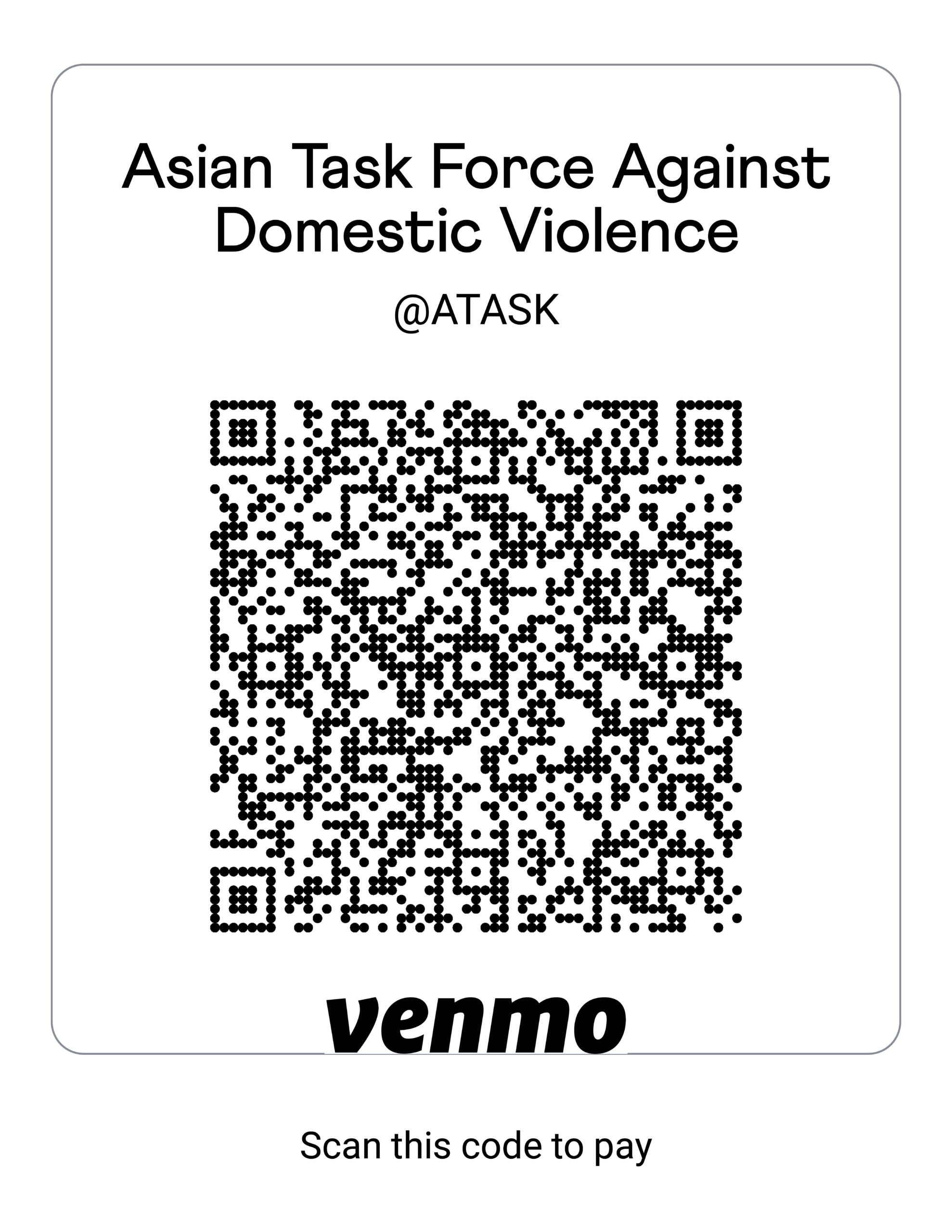 qr code for venmo